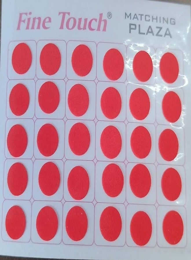 Fine Touch 720 Bindi Count Red Color Multi Size Polka Dots Indian Daily Use or Craft work Bindi (Red) - Image 2